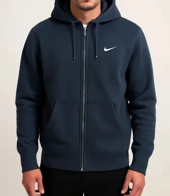 Zipper Nike bleu marine Taille M