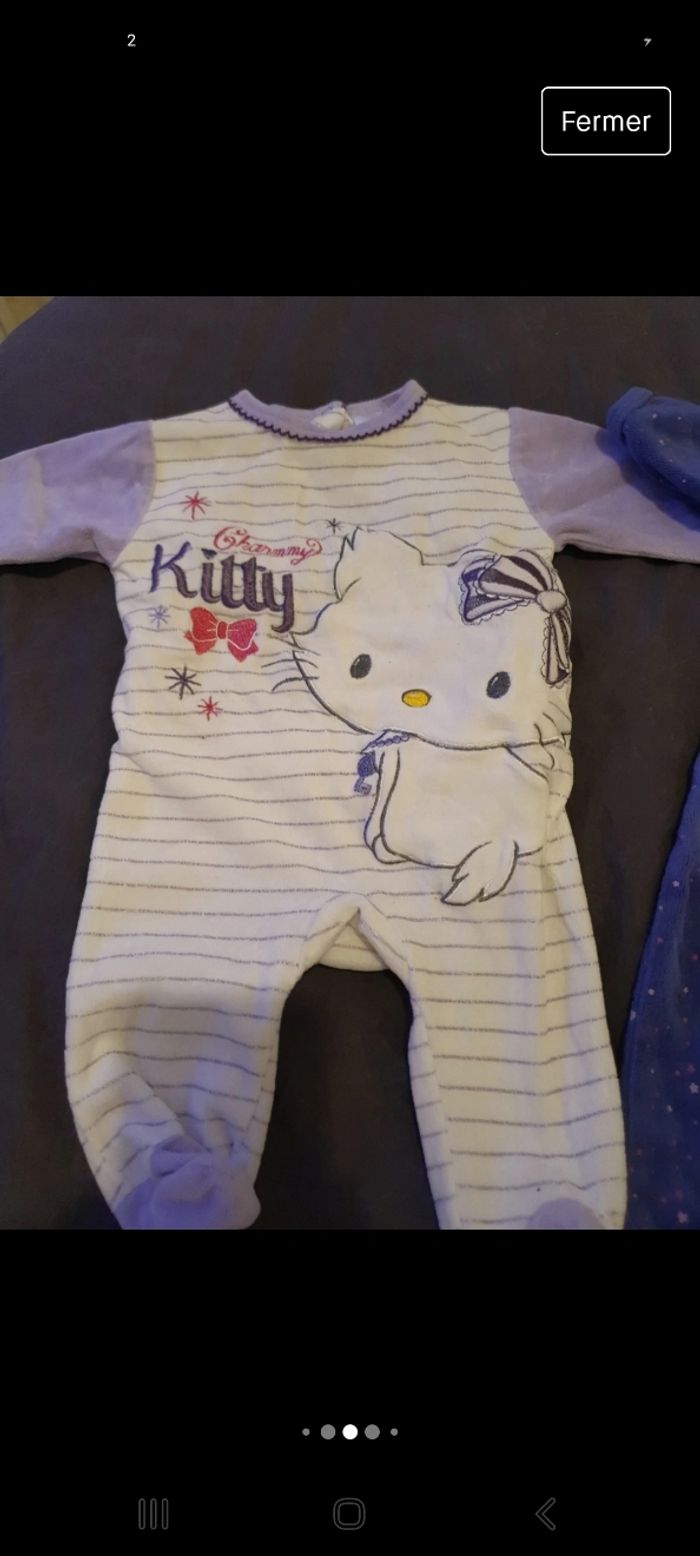 Lot 5 pyjamas fille 3 mois - photo numéro 3