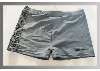 Short de bain gris et noir Rica Lewis Taille 4