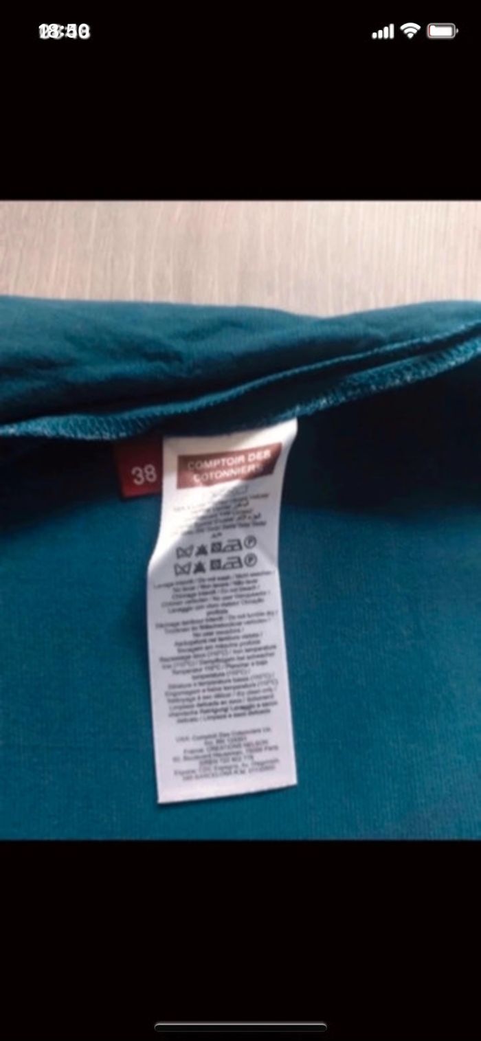 Blouse comptoir des cotonniers taille 38 - photo numéro 3