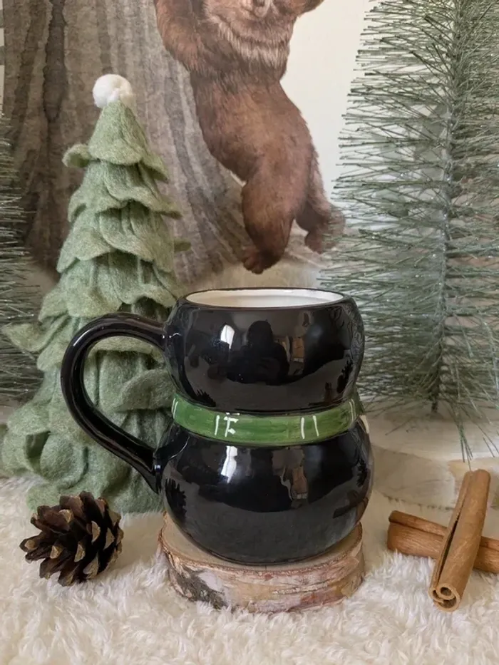 Jolie tasse céramique en forme de pingouin - NEUVE - photo numéro 2