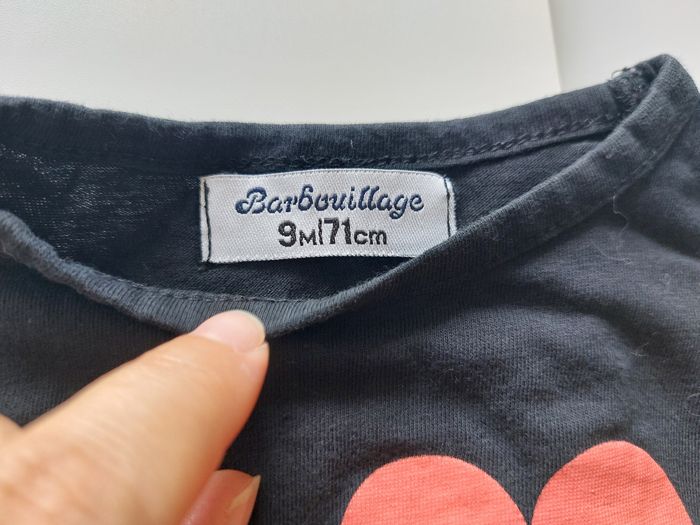 Lot 2 tshirts 9 mois - photo numéro 8