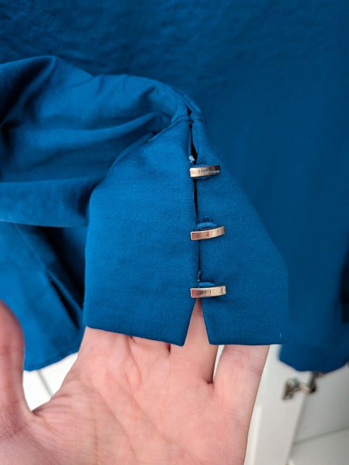 Blouse bleue Morgan - photo numéro 6
