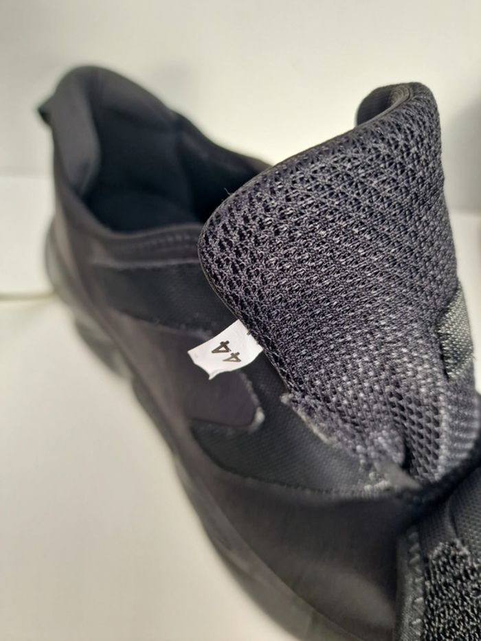 Baskets Semelle Epaisse Scratch Noir Homme Femme - photo numéro 11