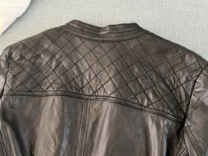 Veste en cuir vintage taille M - photo numéro 4