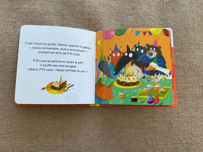 Livre p'tit loup fête son anniversaire Auzou - photo numéro 9