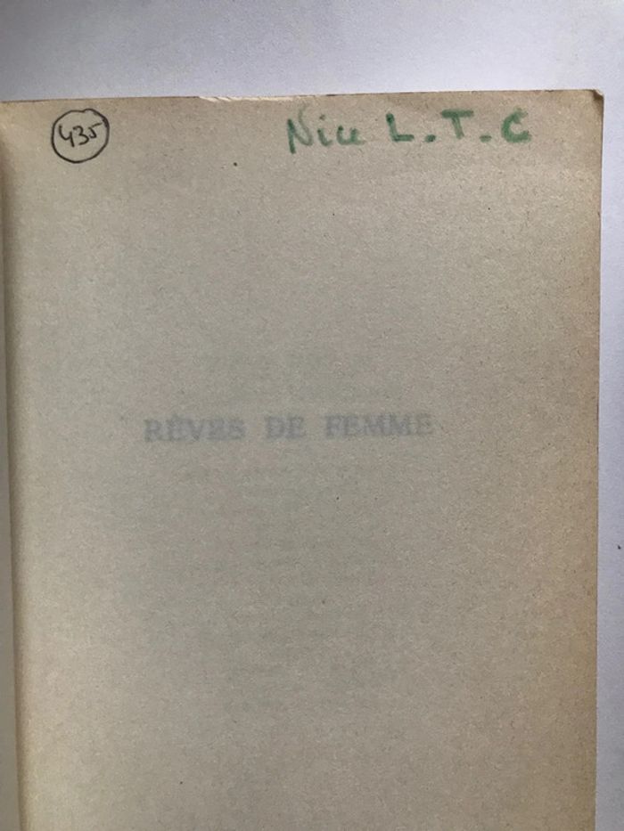 Livre « Rêves de femme » de Marie Louise Fischer - photo numéro 3
