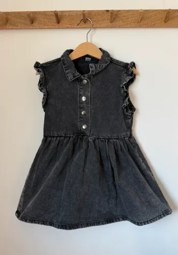 Robe en jean noir Zeeman
