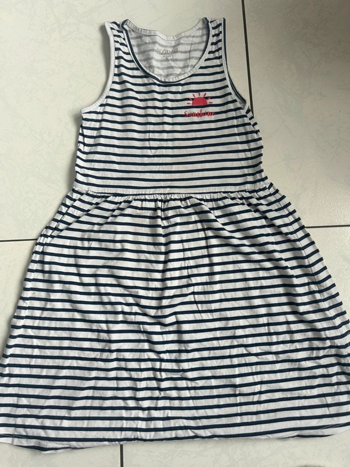 Robe rayures été