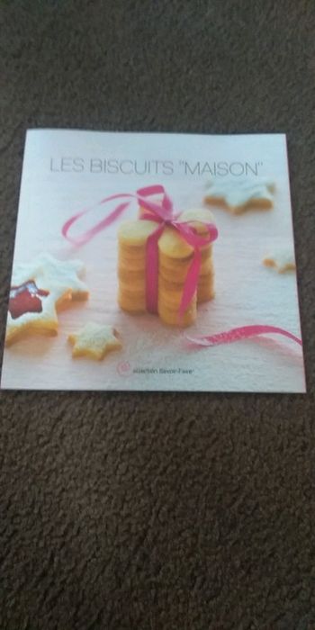 Livre recette Tupperware Les biscuits maison