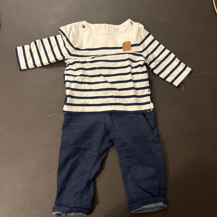 Ensemble obaibi taille 6 mois