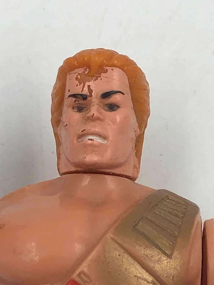 Figurine He-Man maître de l’univers Motu action figure M.I 1988 Mattel - photo numéro 3