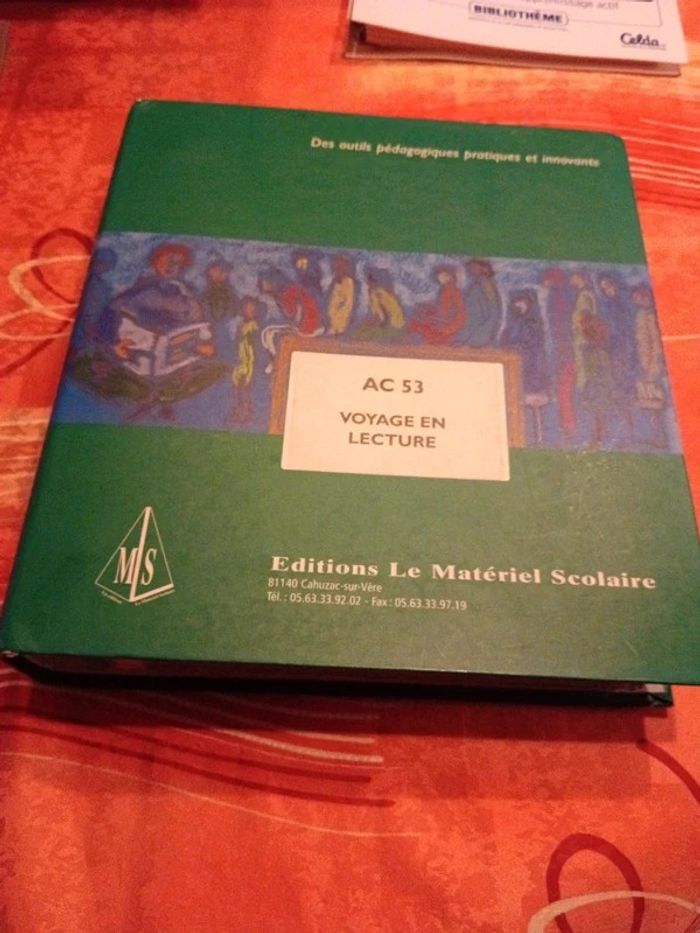 Voyage en lecture matériel scolaire cycle 1
