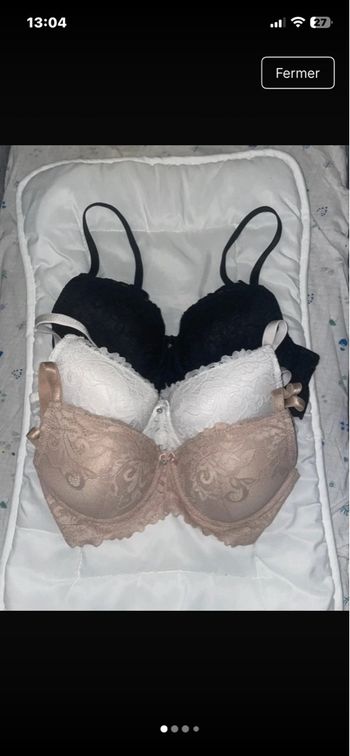 3 soutien-gorge 