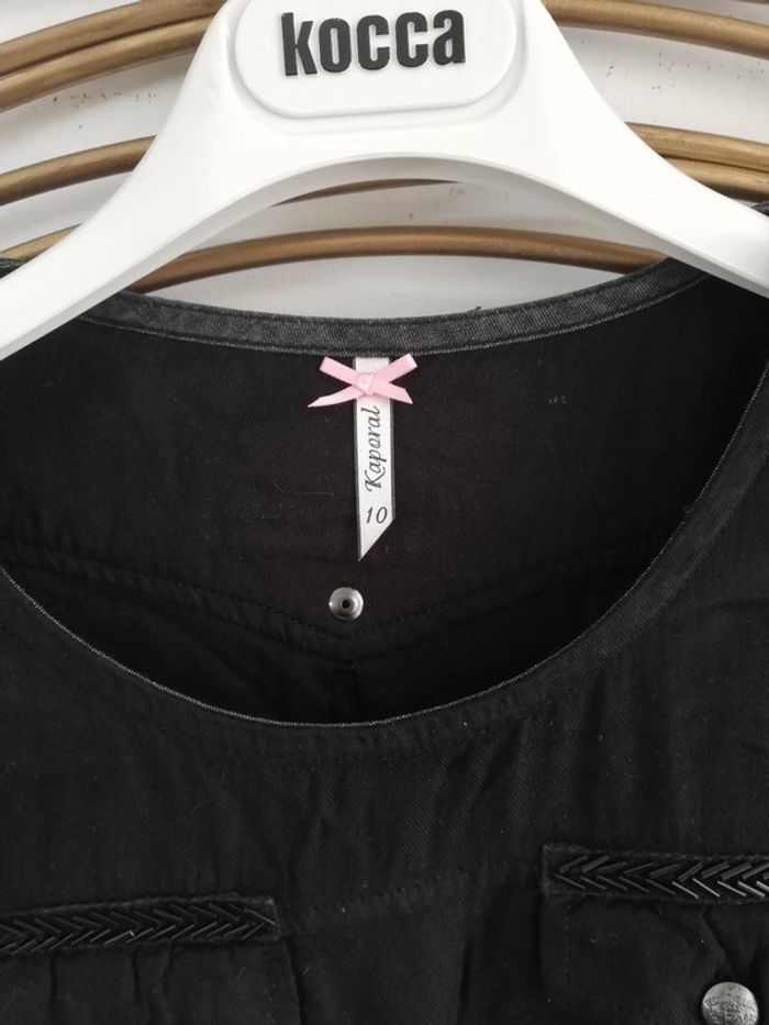 Robe noire manches longues Kaporal T10 ans - photo numéro 5