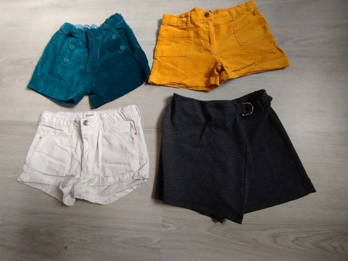 Lot shorts fille 10ans