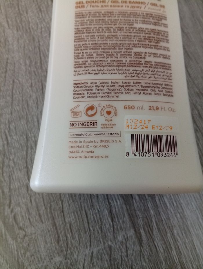 Gel douche Coco 650 ml - photo numéro 3