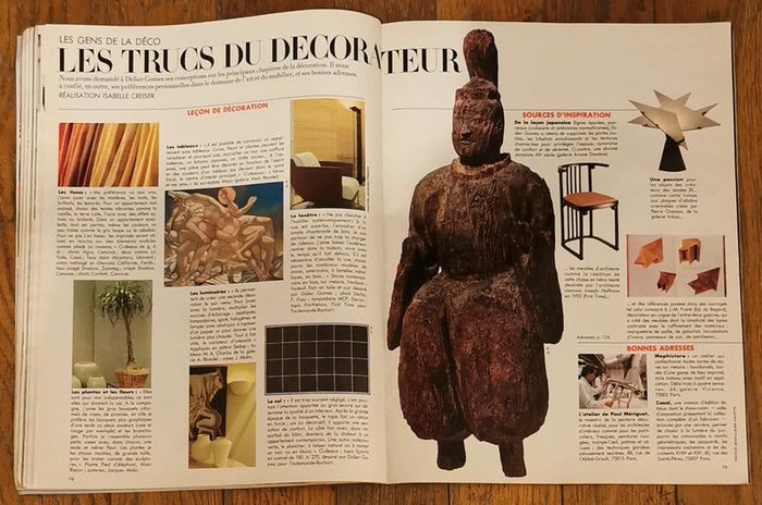 Ancien magazine Madame figaro 1986 N°12908 vintage - photo numéro 14