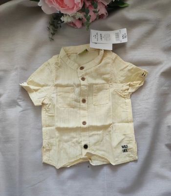 Chemise Tape à l'œil bébé garçon 6 mois 68 cm