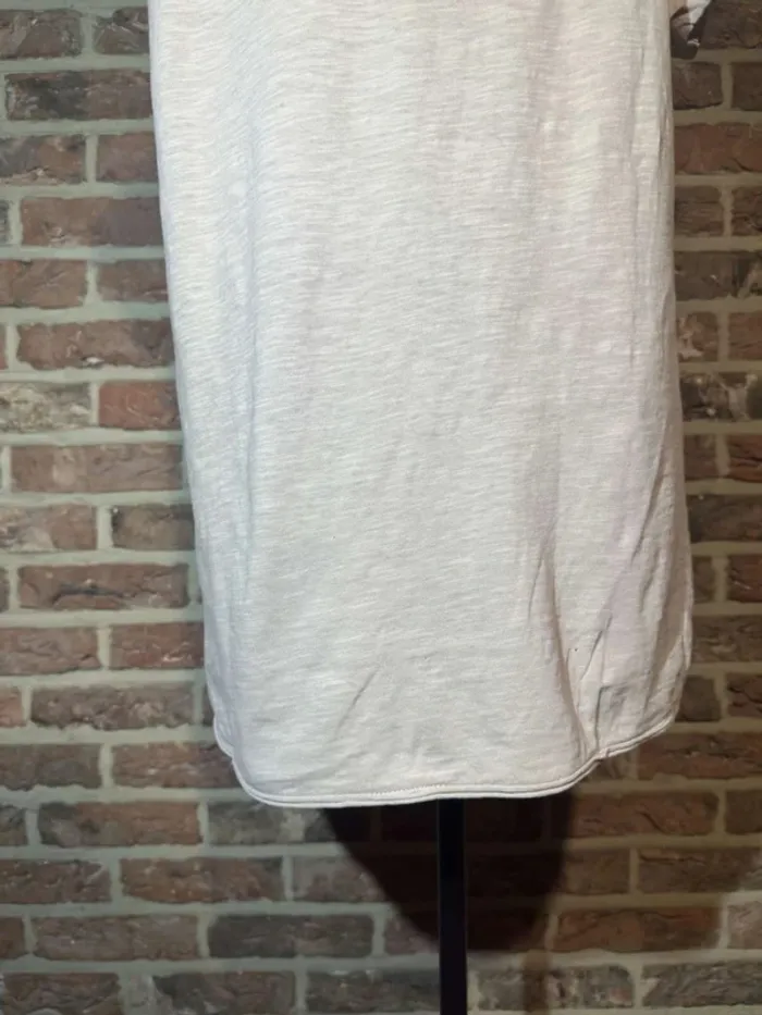 T-shirt beige Esprit uni Taille US: M , F : L - photo numéro 13