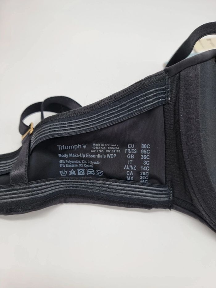 Triumph soutien-gorge rembourré avec bretelles amovible * 95C * - photo numéro 10