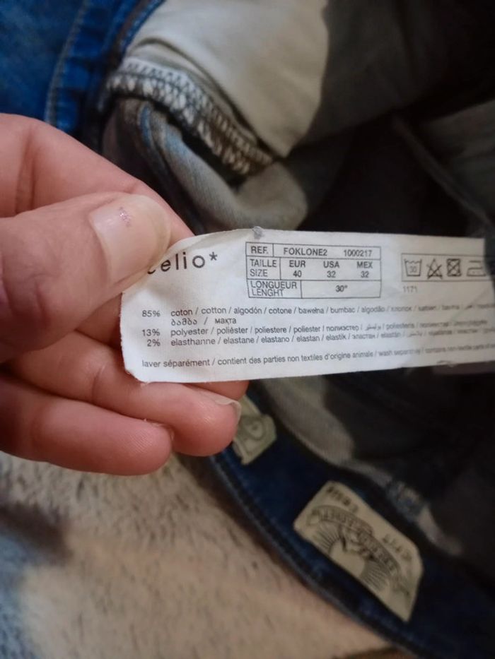 Jean homme 40 Celio c17 - photo numéro 11