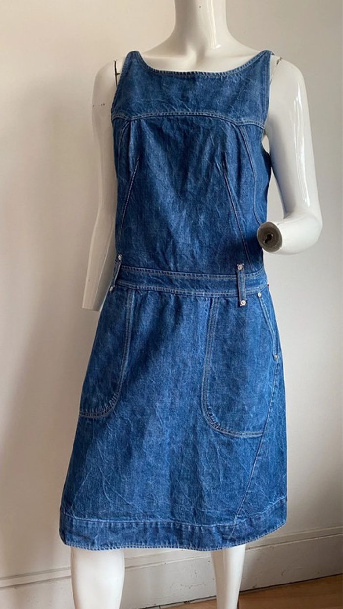 Robe en jean Levi's à bretelles taille M