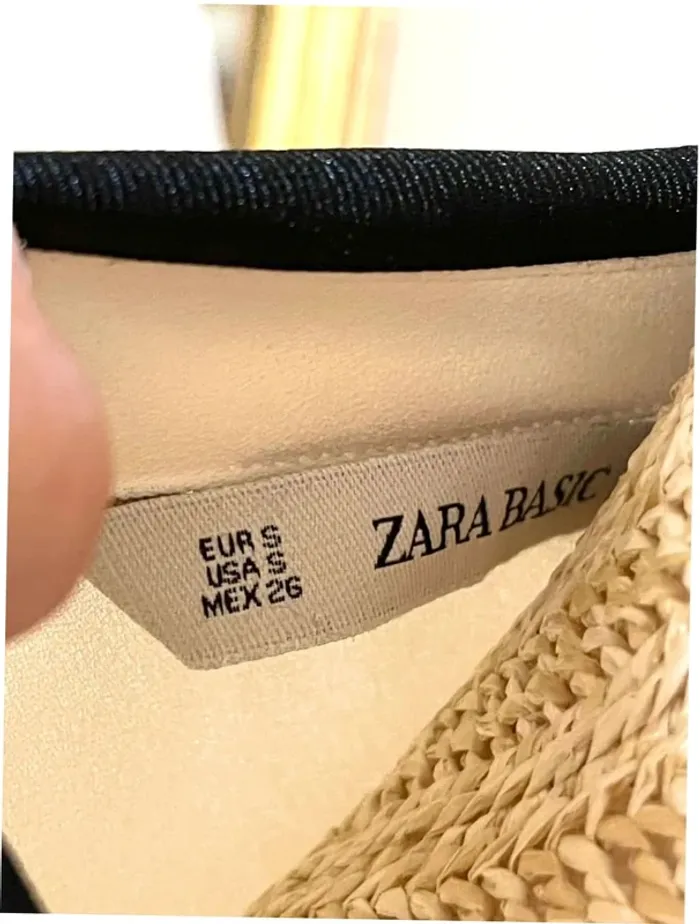 Sublime chemise blouse chic neuve Zara blanc écru et passementerie bordure noir - photo numéro 20