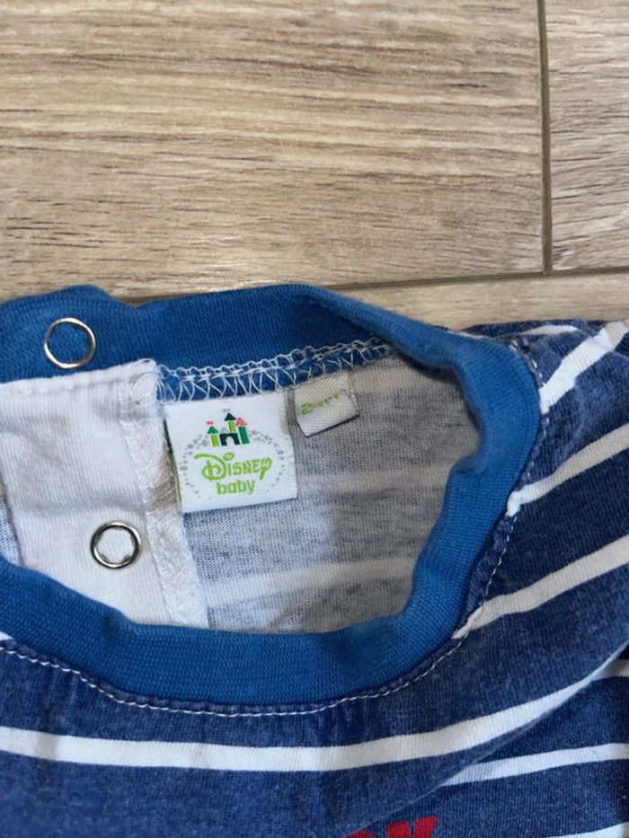 Haut manches longues Disney Mickey 24 mois - photo numéro 2