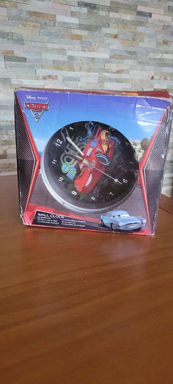 Horloge murale Disney collection cars très rares