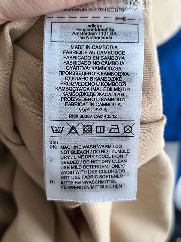 T shirt court Adidas - photo numéro 6