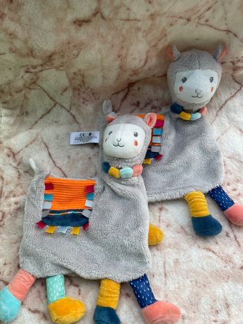 Doudou plat lama multicolore Kiabi Nicotoy