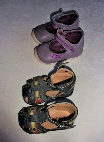 Lot chaussures fille pointure 16