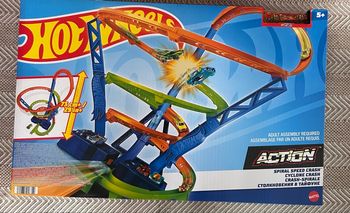 Hot Wheels – Action Spiral Speed Crash – Neuf