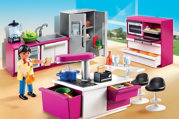Playmobil 5582 city life Cuisine avec îlot - photo numéro 2