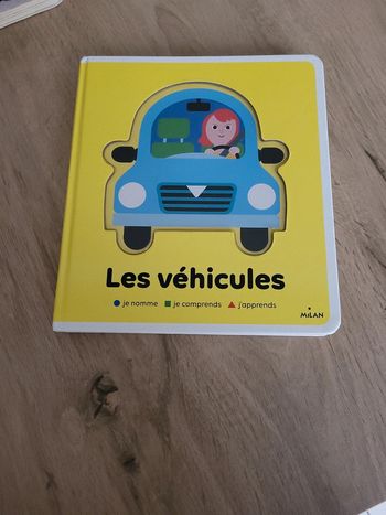 Livres bébé "les vehicules"