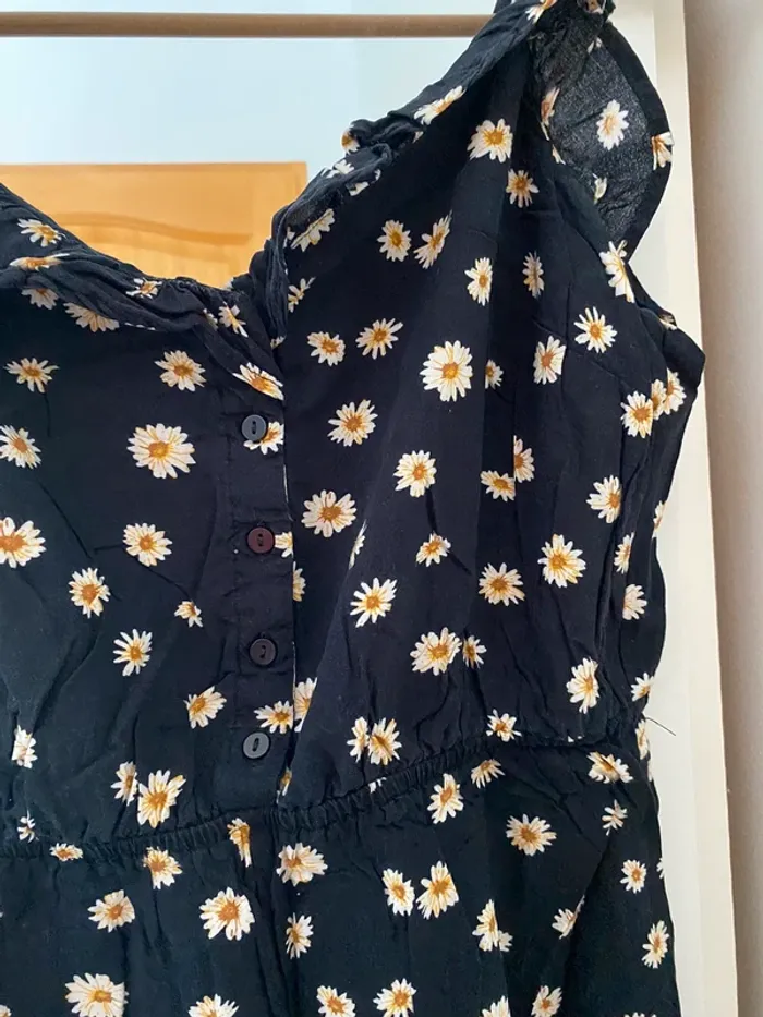 combishort noire er marguerites S - photo numéro 3