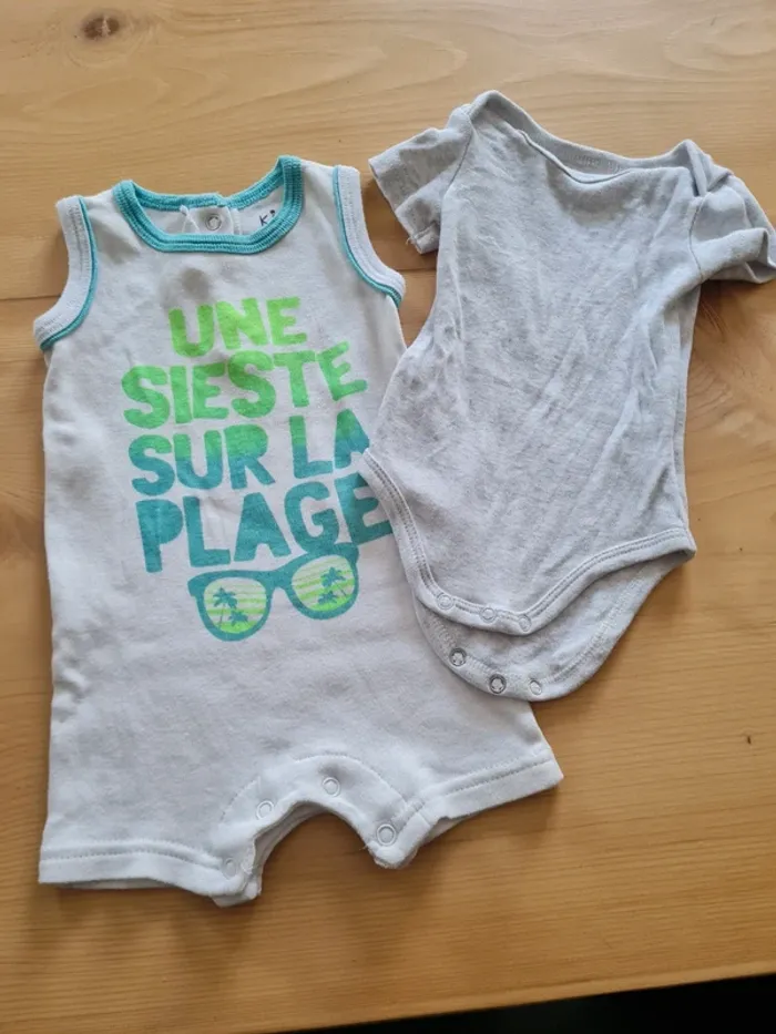 Lot bodies 3 mois