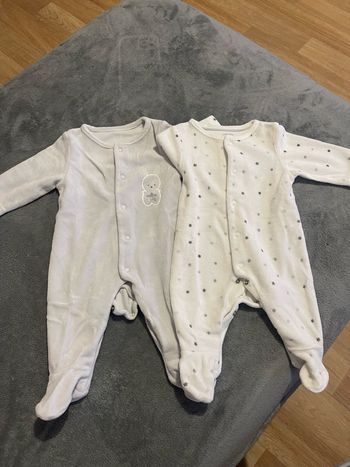 Lot de 2 pyjamas mixte