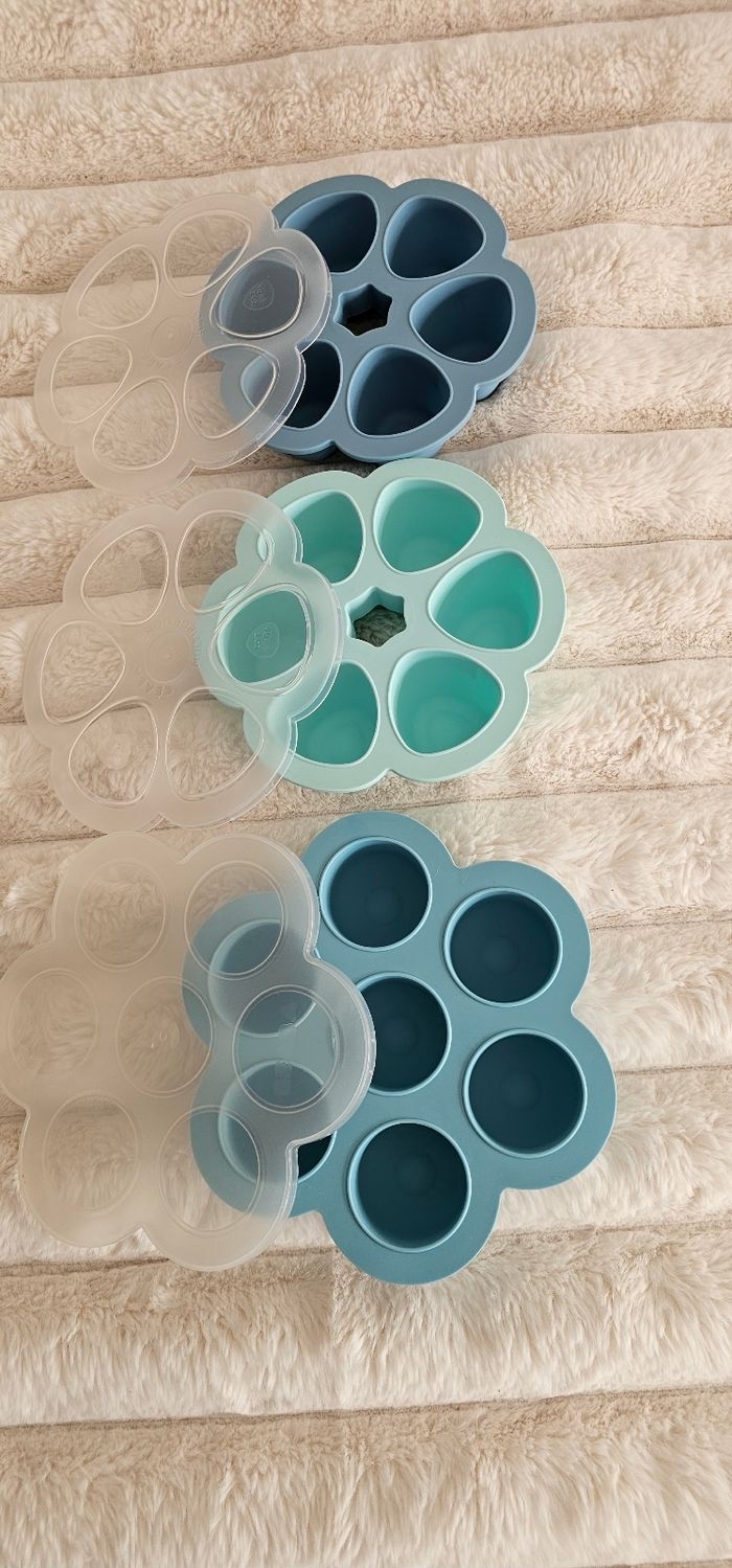 Lot de 3 fleurs 🌸 multiportions BEABA