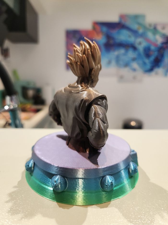 🟠Dragon Ball Z – Yamcha – Buste collector – Figurine décorative - photo numéro 5