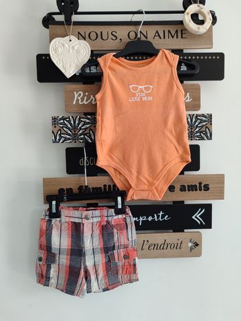 Ensemble short garçon