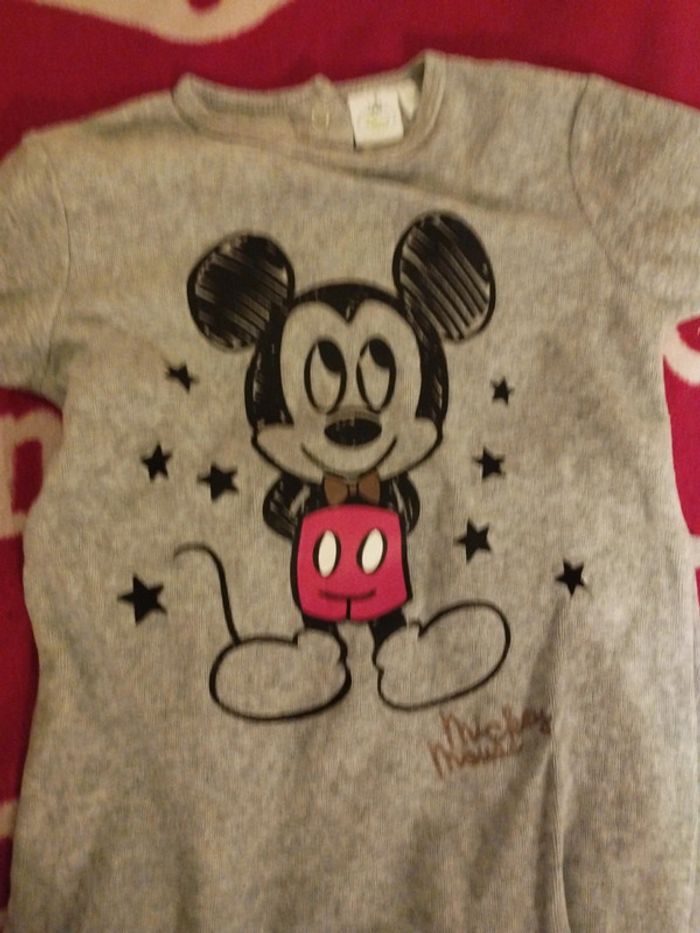 Pyjama mickey 18mois - photo numéro 3