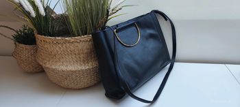 Sac à main noir Kiabi