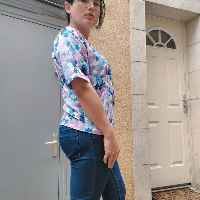 Magnifique blouse Vintage pour taille M - photo numéro 3