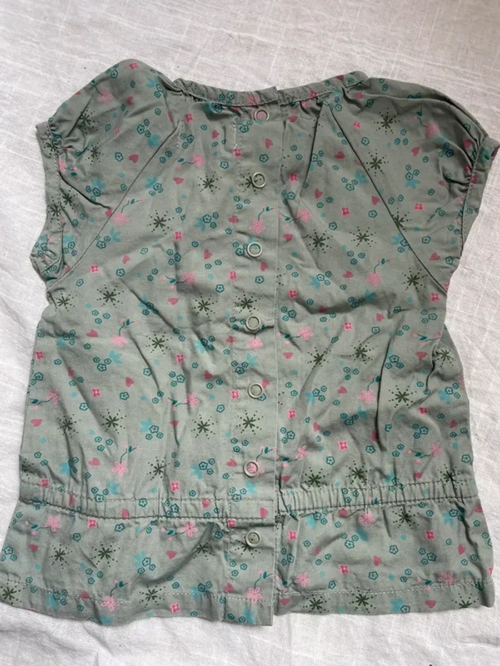 Tee-shirt bébé 6 mois – Mini Adélie - photo numéro 3