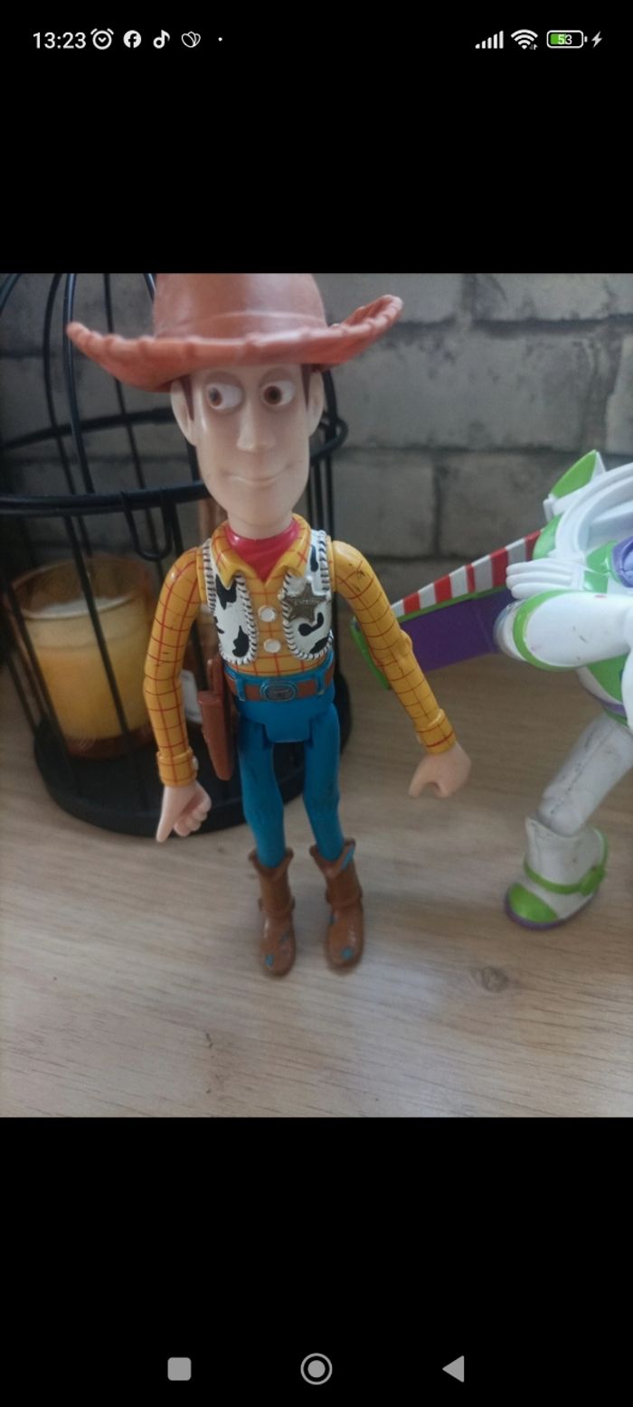 Toy story buzz et Woody 16 et 13 cm - photo numéro 2