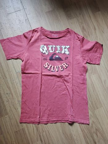 T-shirt Quicksilver brique