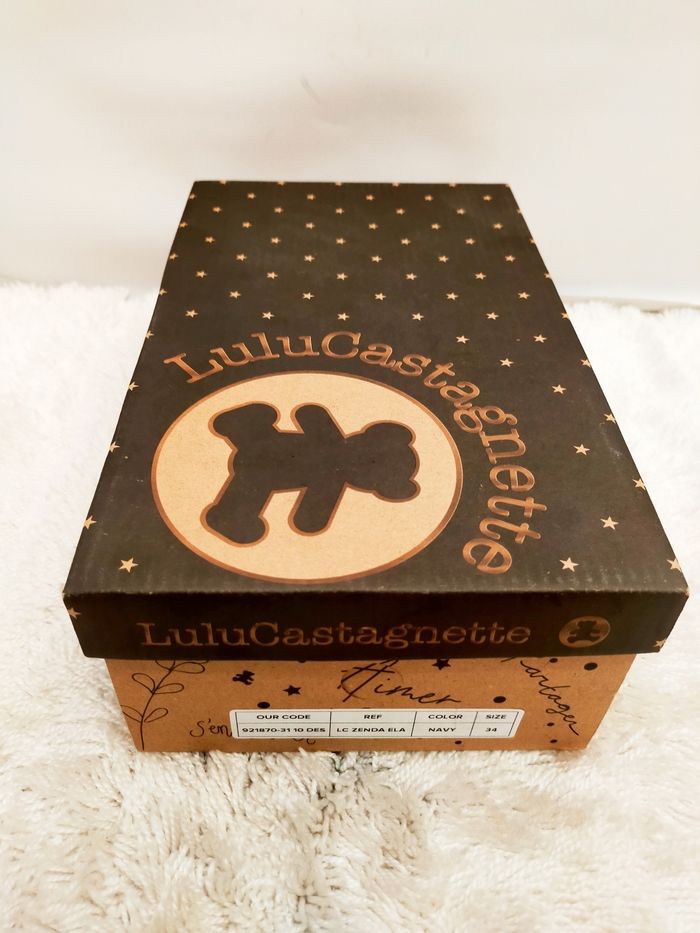 Superbe paire de sneackers Lulu Castagnette 😍 taille 34,neuve avec boîte d'origine - photo numéro 3
