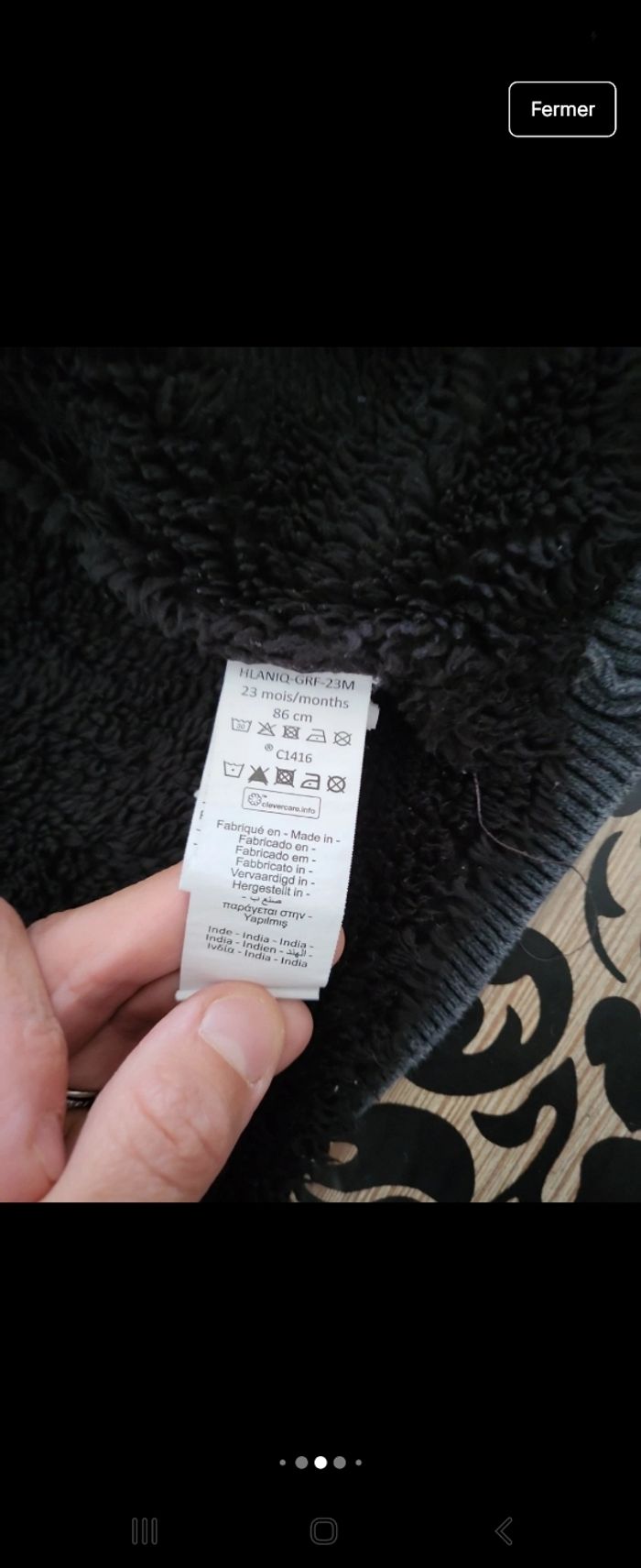 Lot de 2 vestes polaires très chaudes 23 mois - photo numéro 4